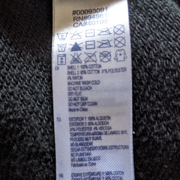 ✌️ Hooded Denim Vest Sleeveless Black F21 ✌️ - Picture 4 of 7